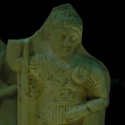 Mainz, Temple of Isis and Magna Mater, Figurine of a soldier