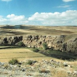 Halys (Kizil Irmak), cutting itself through the Anatolian platform