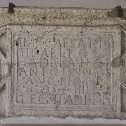 Aquincum, Dedication of II Adiutrix to Antoninus Pius
