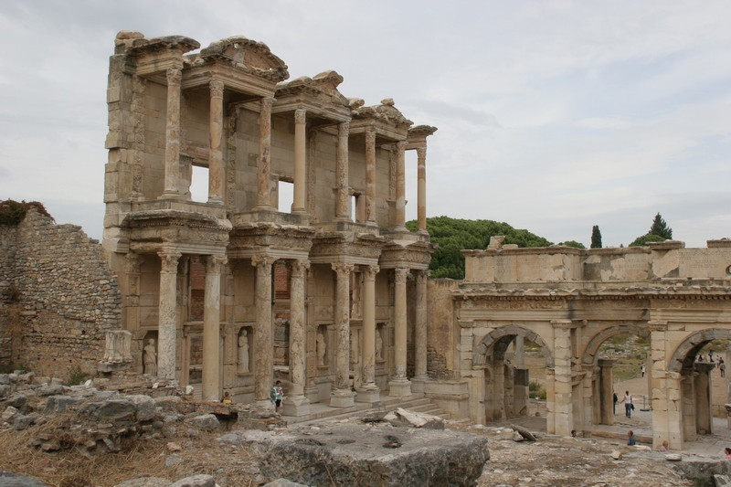Ephesus, Library of Celsus, Façade