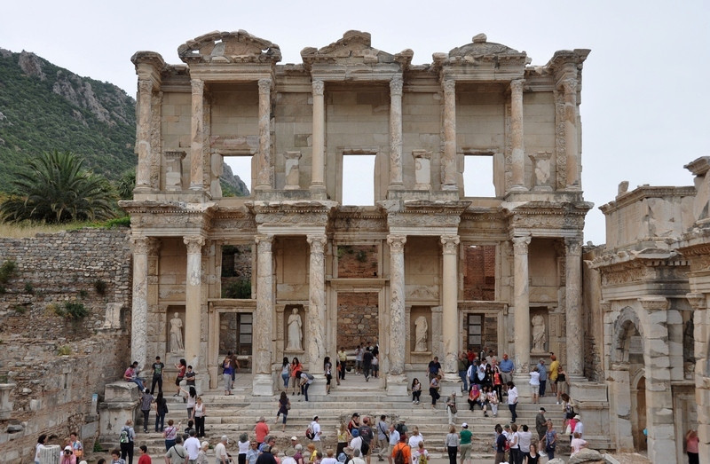 Ephesus, Library of Celsus, Façade