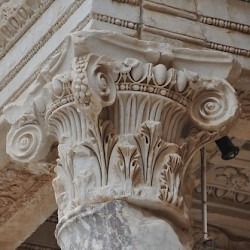 Ephesus, Library of Celsus, Capital