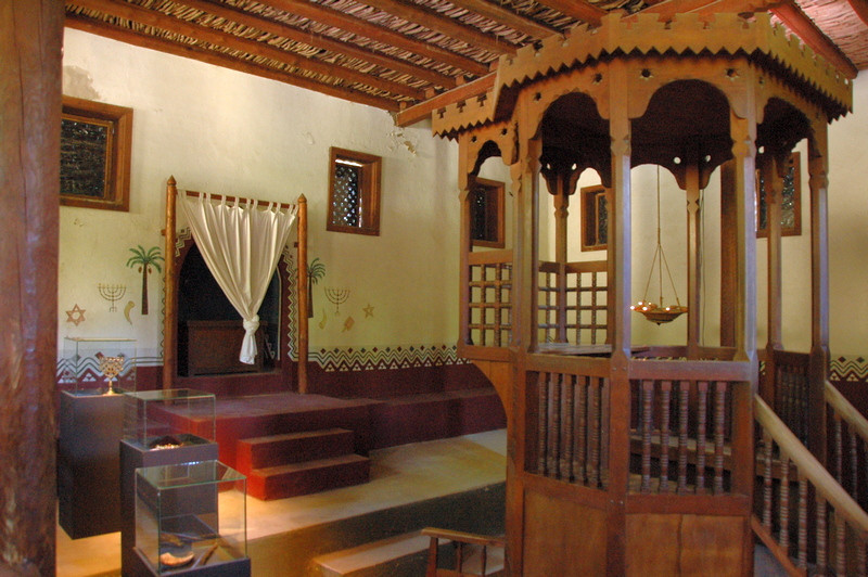 Reconstruction of a synagogue