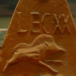 Chester, Antefix with the badge of XX Valeria Victrix, a boar