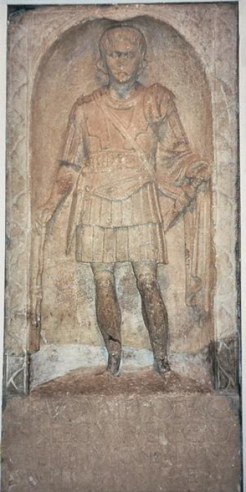 Colchester, Tombstone of centurion Marcus Favonius Facilis