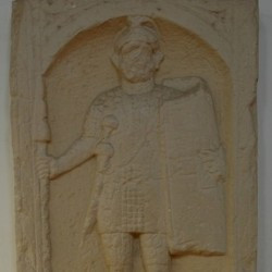 Wiesbaden, Tombstone of C. Valerius Crispus