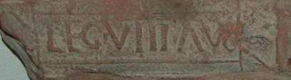 Rooftile of VIII Augusta from Strasbourg