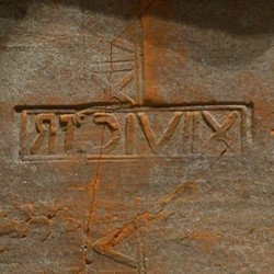 Rooftile of XII Victrix from Strasbourg