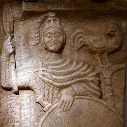 Strasbourg, Tombstone of Lepontius (cast)