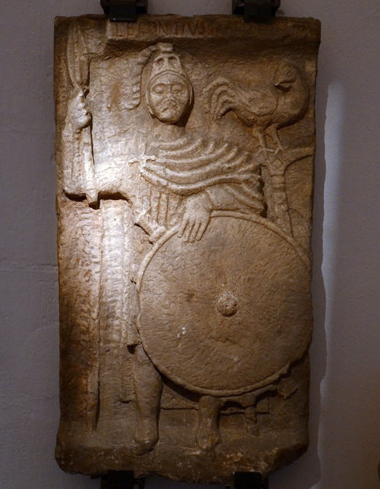 Strasbourg, Tombstone of Lepontius (cast)