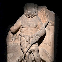 Strasbourg, Part of a Four Gods Pillar