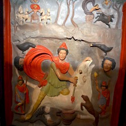 Strasbourg-Koenigshoffen, Second-century Mithraic relief, Reconstruction