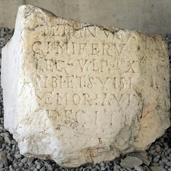 Stara Zagora, Inscription mentioning XXX Ulpia Victrix