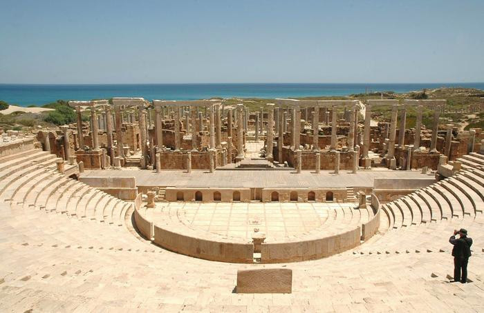 Theater and Porticus
