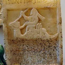 Saba, the Arab warrior Mushayqat Hamayat ibn Yusuf on a dromedary