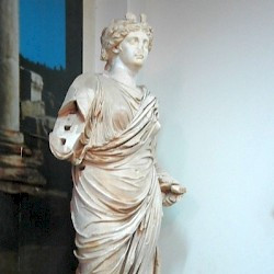 Lepcis, Theater, statue of Livia