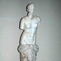 Lepcis, Theater, statue of Venus