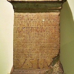 Norroy-les-Pont-a-Mousson, Dedication to Hercules Saxanus