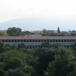 Athens, Agora, Stoa of Attalus II, General view