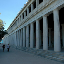 Athens, Agora, Stoa of Attalus II, Façade