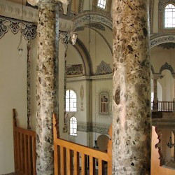 Constantinople, Church of Sergius and Bacchus, Columns on the first floor