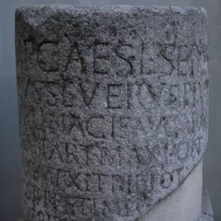 Kavala, Milestone of Septimius Severus