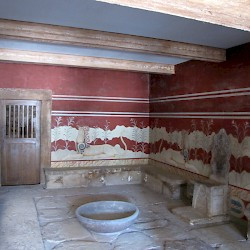 Knossos, Palace, Throne room