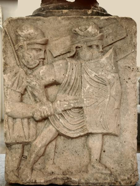 Kaestrich, Pedestals: Advancing soldiers