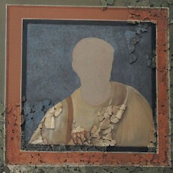 Trier, Fausta's fresco: Philosopher (very damaged)