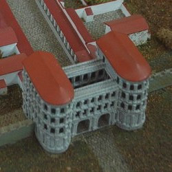 Trier, Porta Nigra, model