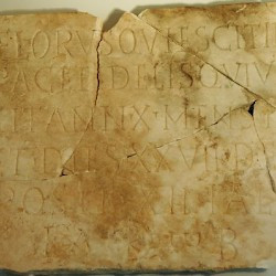 Trier, Tombstone of a boy named Florus