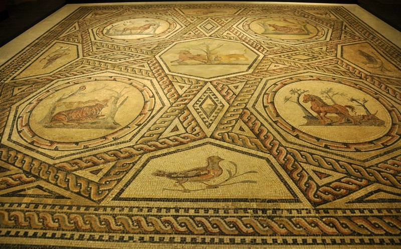 Trier, Large floor mosaic with animals