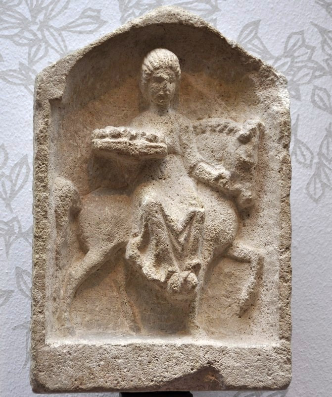 Trier, Relief with Epona on horseback