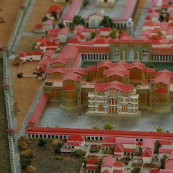 Trier, Baths of Barbara, model