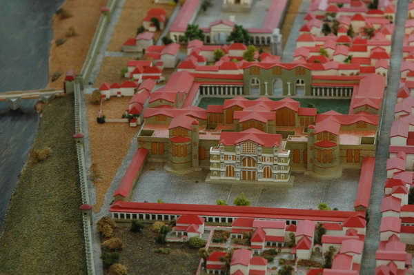 Trier, Baths of Barbara, model