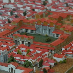 Trier, Baths of Barbara, model