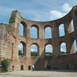 Trier, Imperial baths, apse