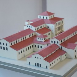 Trier, Dom, Roman basilica (model)