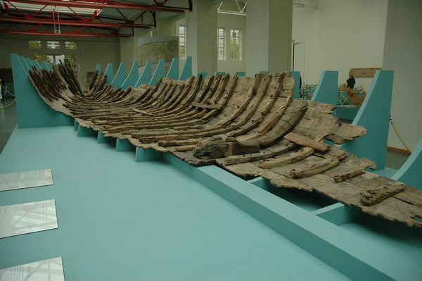 Remains of the Mainz-3 ship