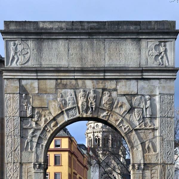 Mainz, Arch of Dativius Victor, Reconstruction, Zodiac ()