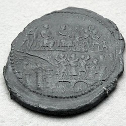 Medal of Constantius I Chlorus with the bridge at Mainz (copy)
