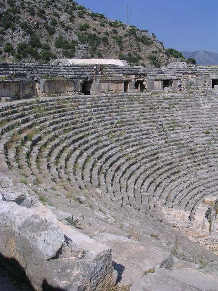 Myra, Theater, Seats