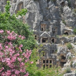 Myra, Rock tombs