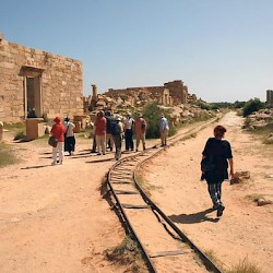 Colonnaded Street and Byzantine Church