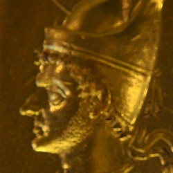 Ptolemy XI Alexander, gold sealing ring