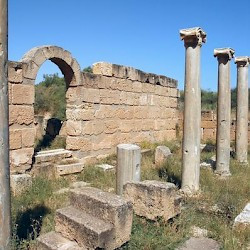 Lepcis Magna, Byzantine Church, Pulpit
