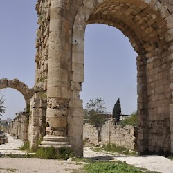 Al-Bass, Arch of Hadrian, seen from the east