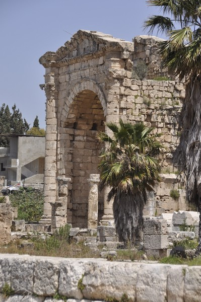 Arch of Hadrian, from the south