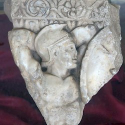 Relief of a Hellenistic soldier