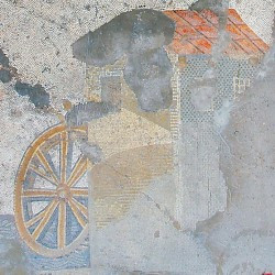 Constantinople, Imperial Palace, Mosaic of a watermill